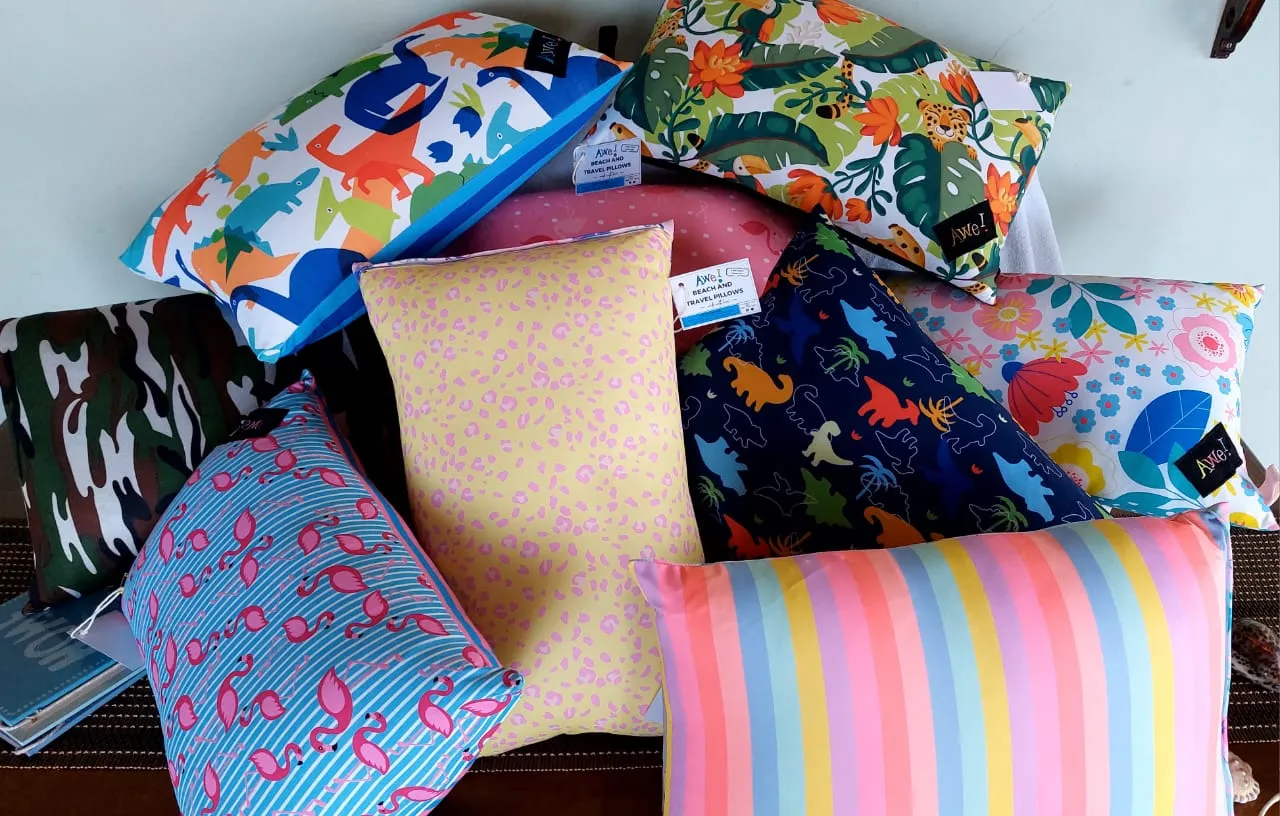 Beach and Travel Pillows