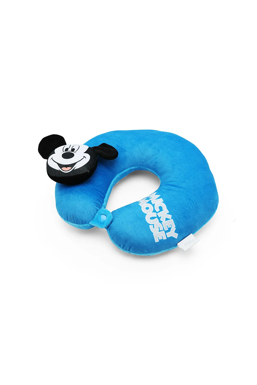 Blue Mickey Mouse Travel Pillow