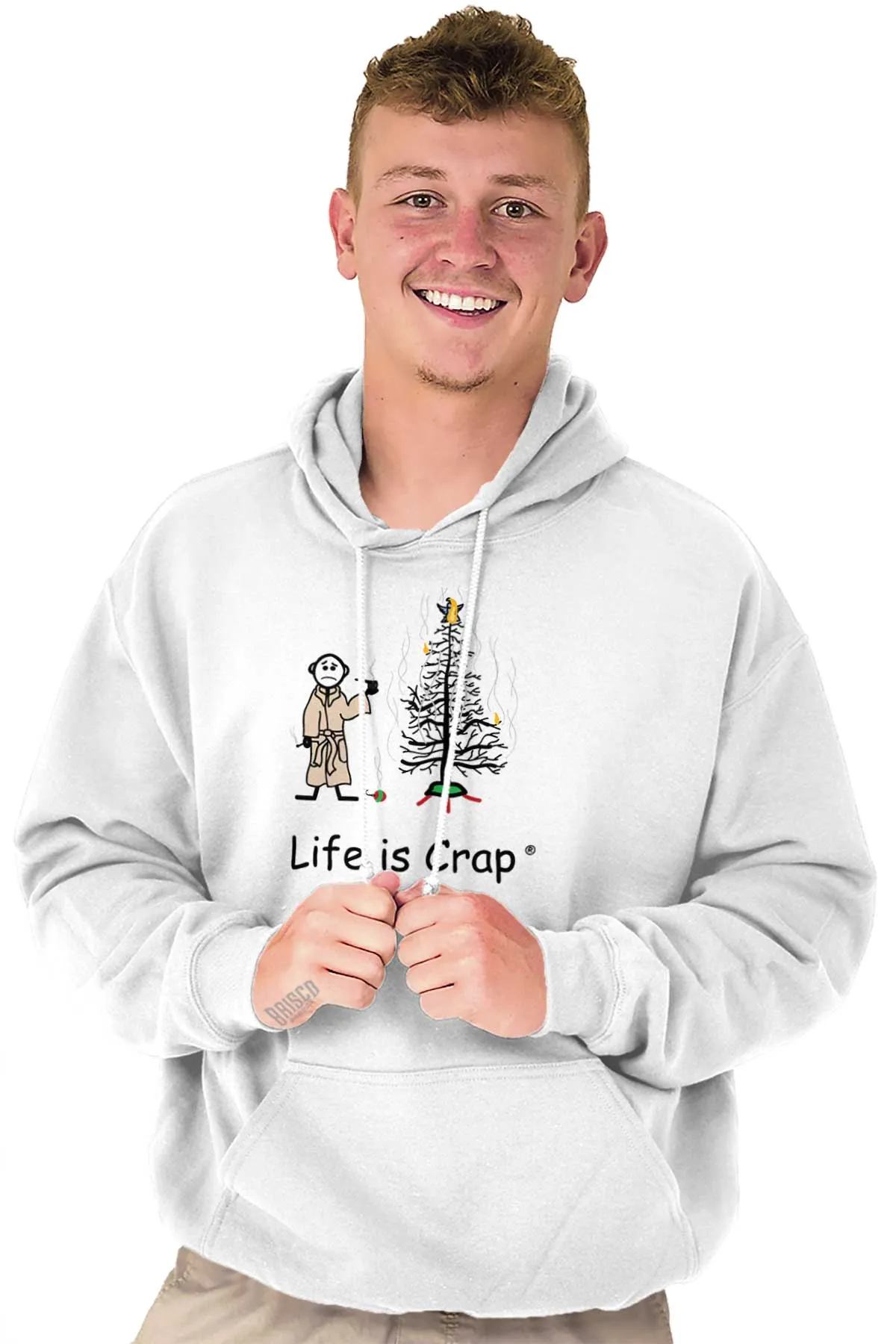 Burnt Christmas Tree Hoodie
