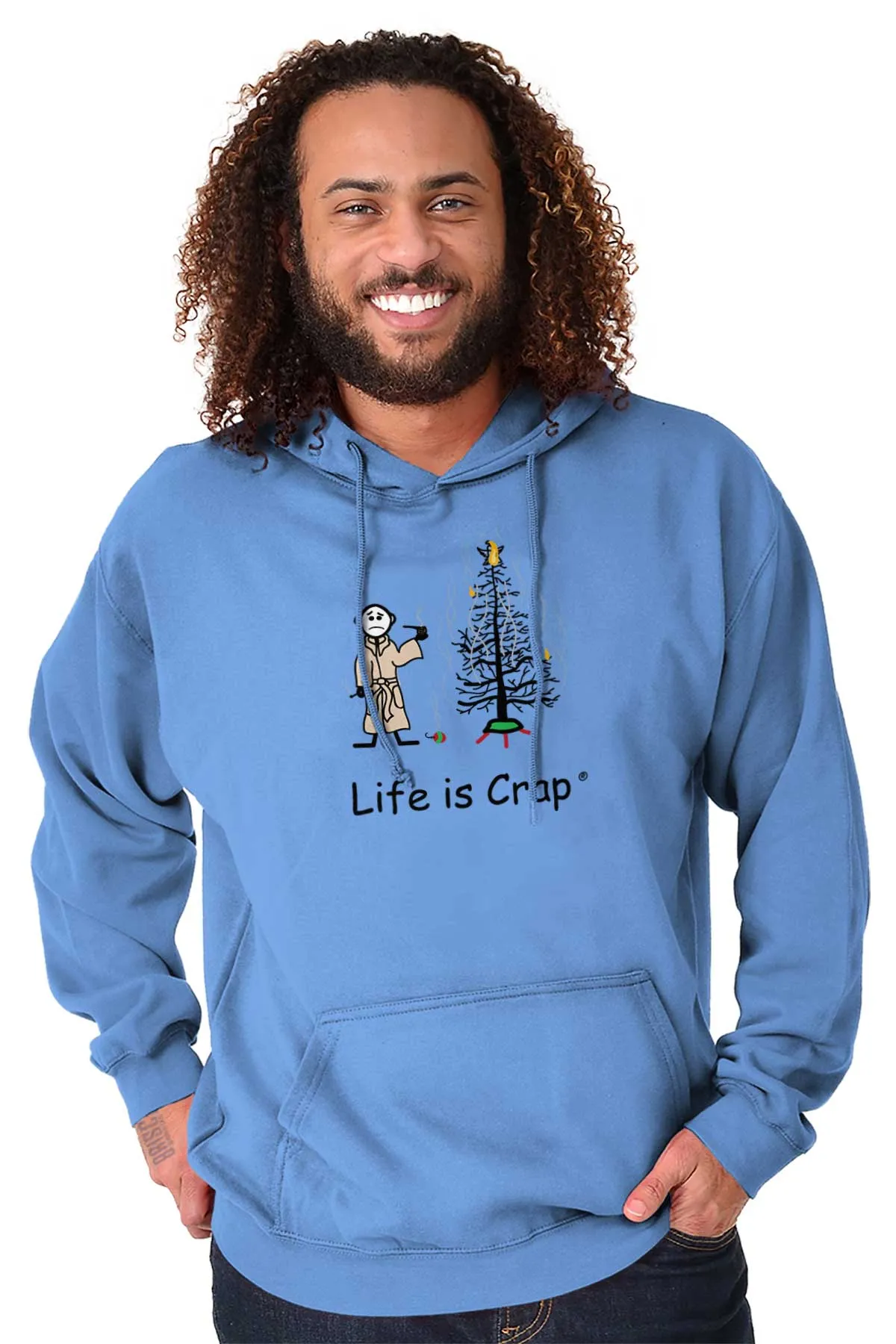 Burnt Christmas Tree Hoodie