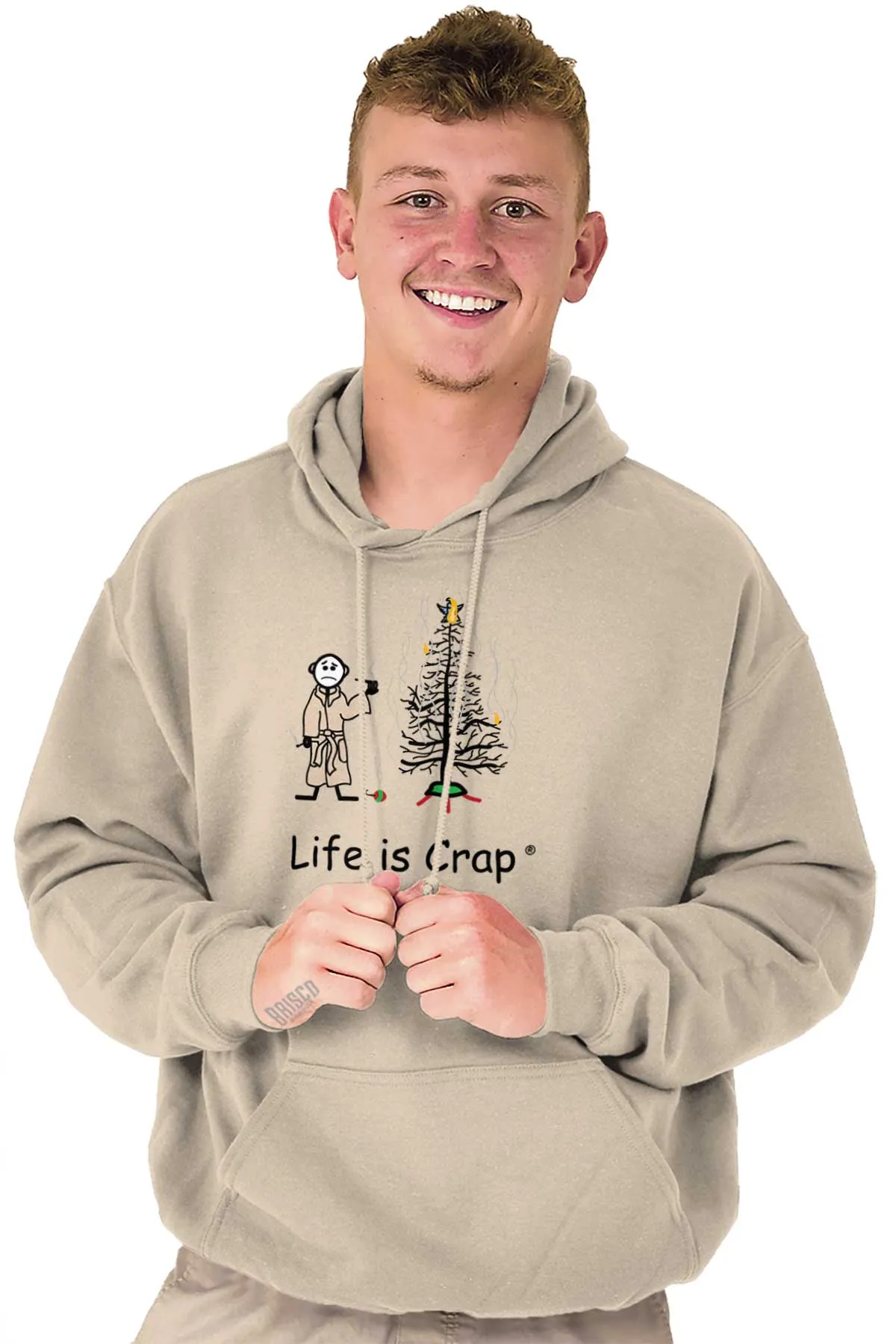 Burnt Christmas Tree Hoodie