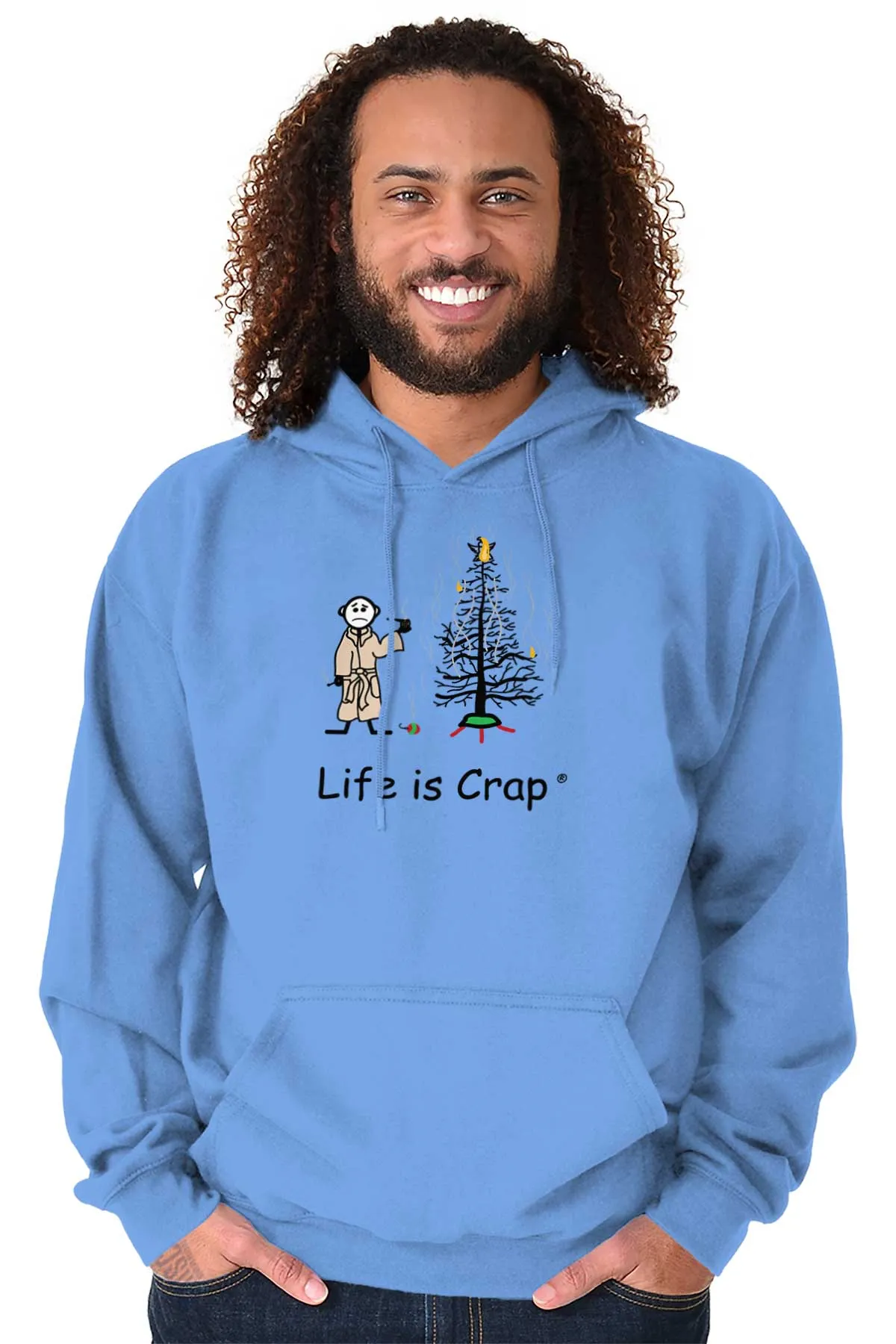 Burnt Christmas Tree Hoodie