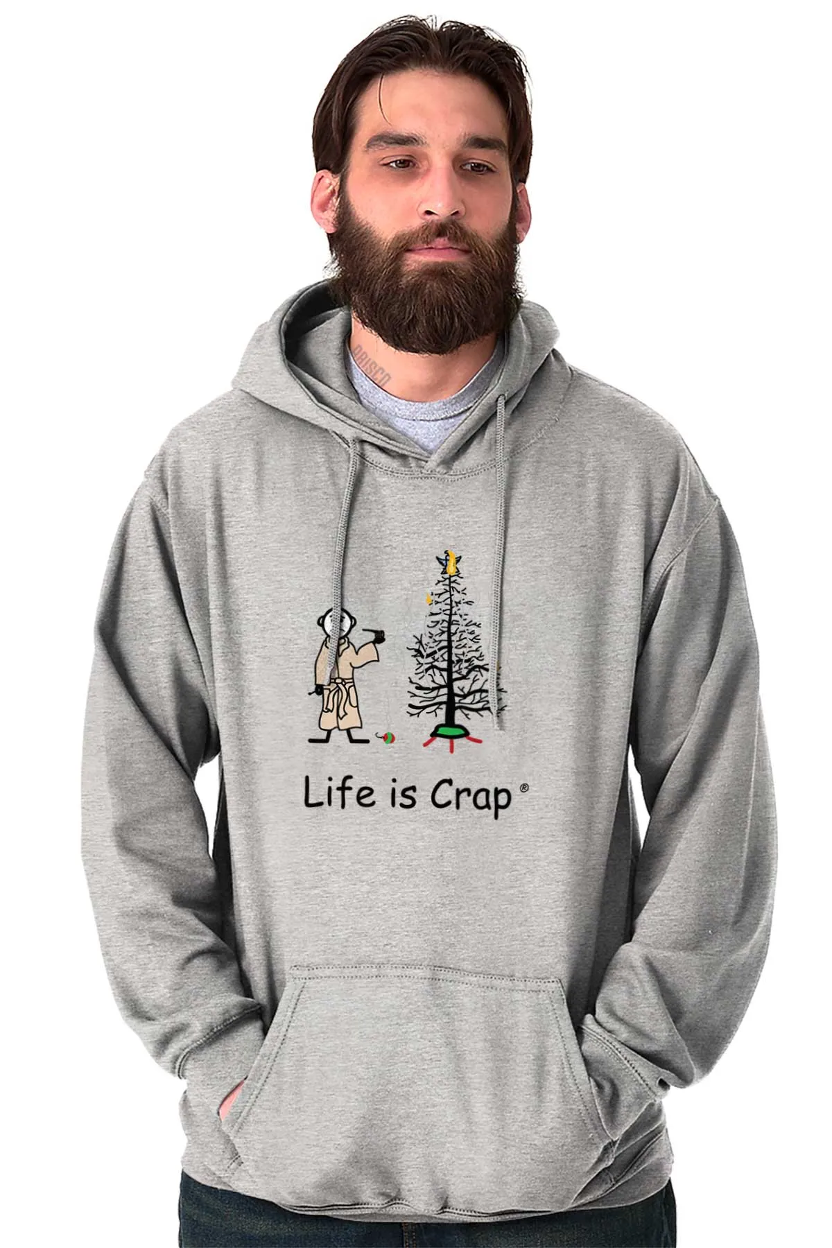 Burnt Christmas Tree Hoodie