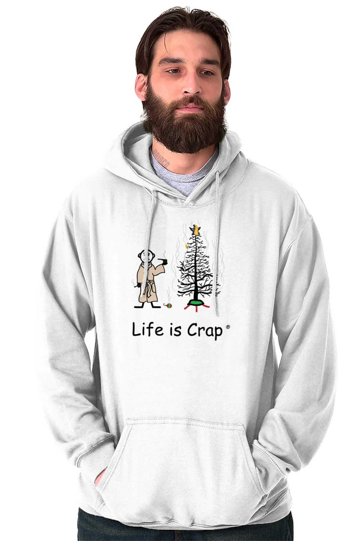 Burnt Christmas Tree Hoodie