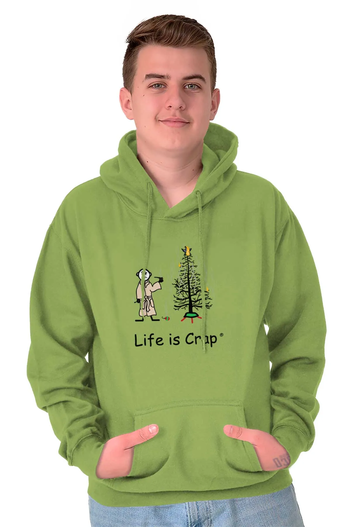 Burnt Christmas Tree Hoodie