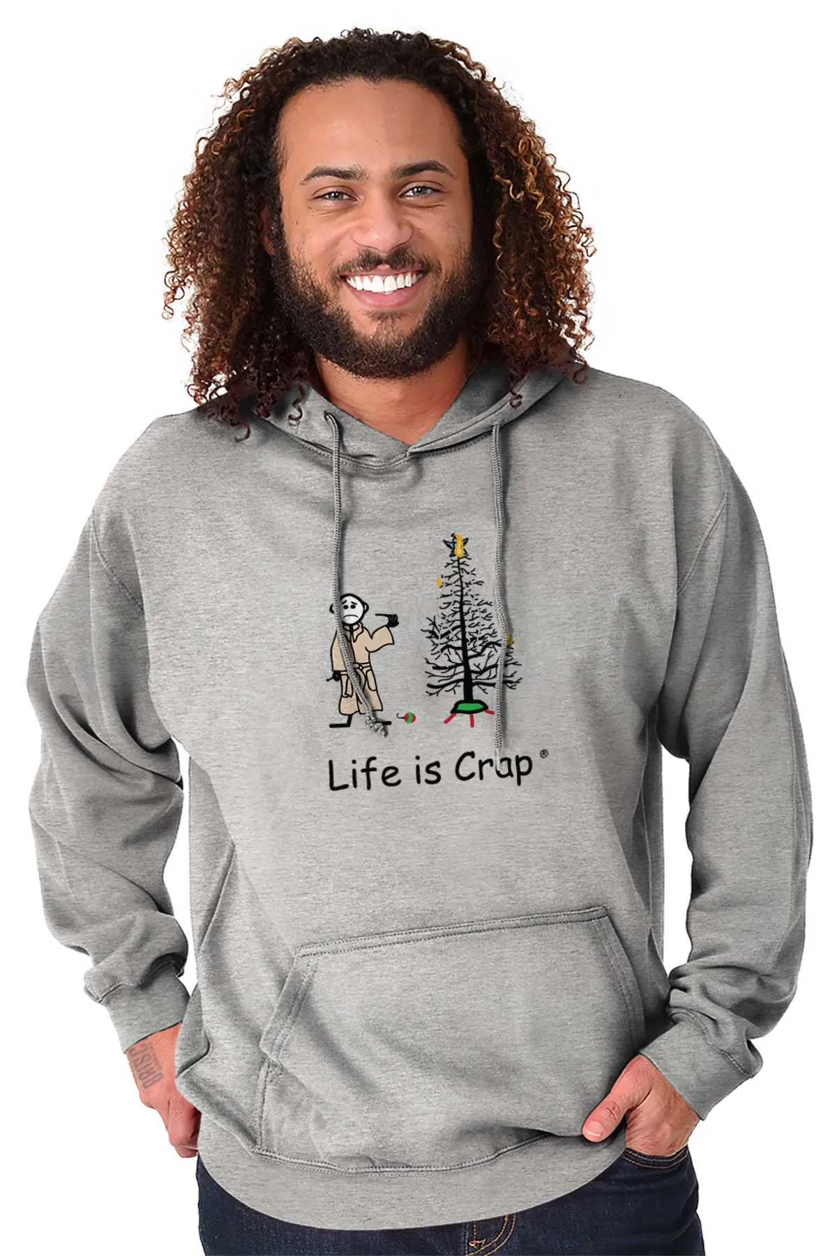 Burnt Christmas Tree Hoodie