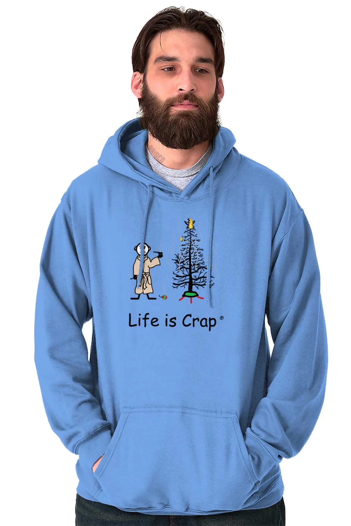 Burnt Christmas Tree Hoodie
