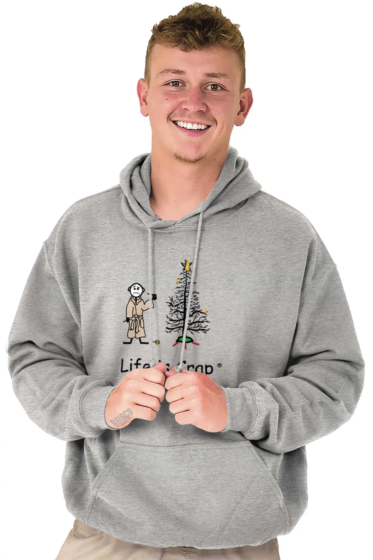 Burnt Christmas Tree Hoodie