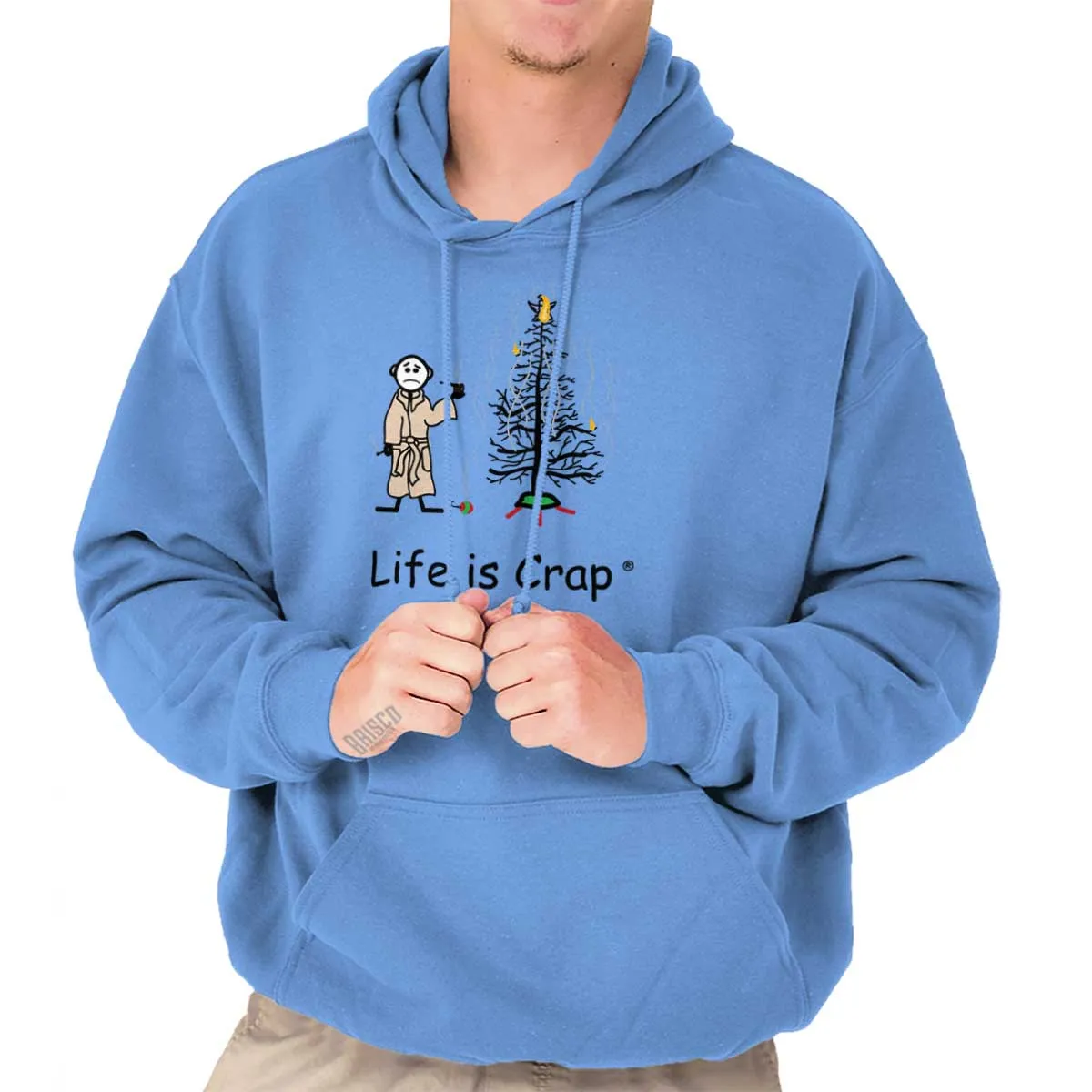 Burnt Christmas Tree Hoodie