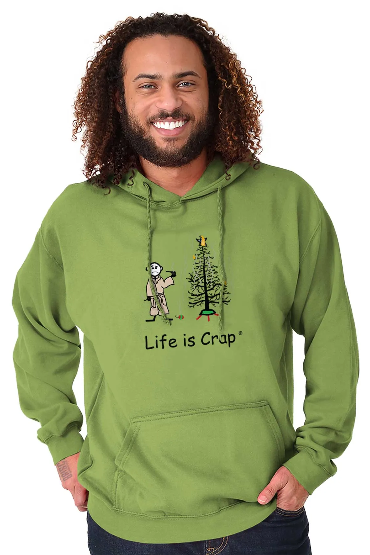 Burnt Christmas Tree Hoodie