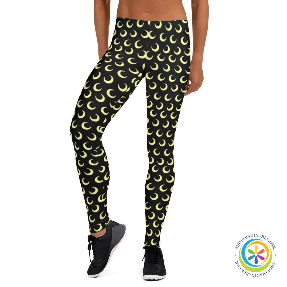 Crescent Moon Full Length Leggings