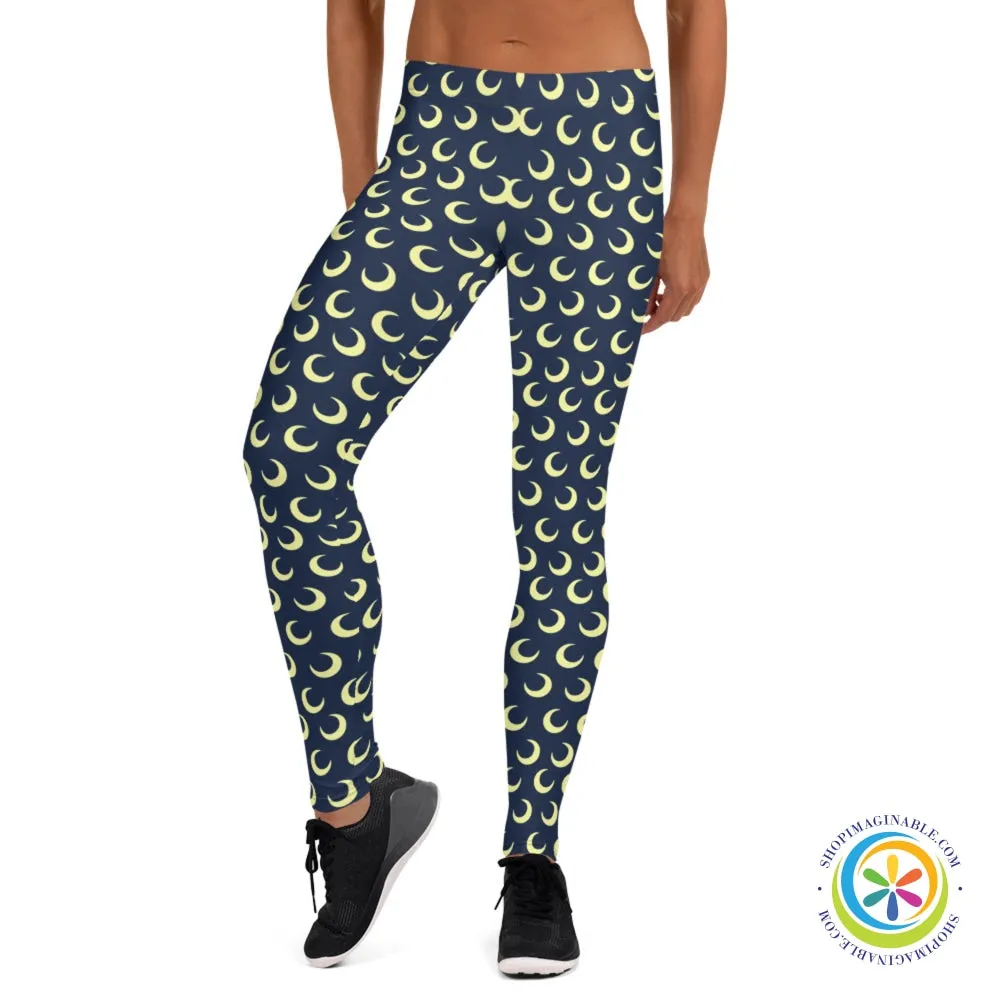 Crescent Moon Full Length Leggings