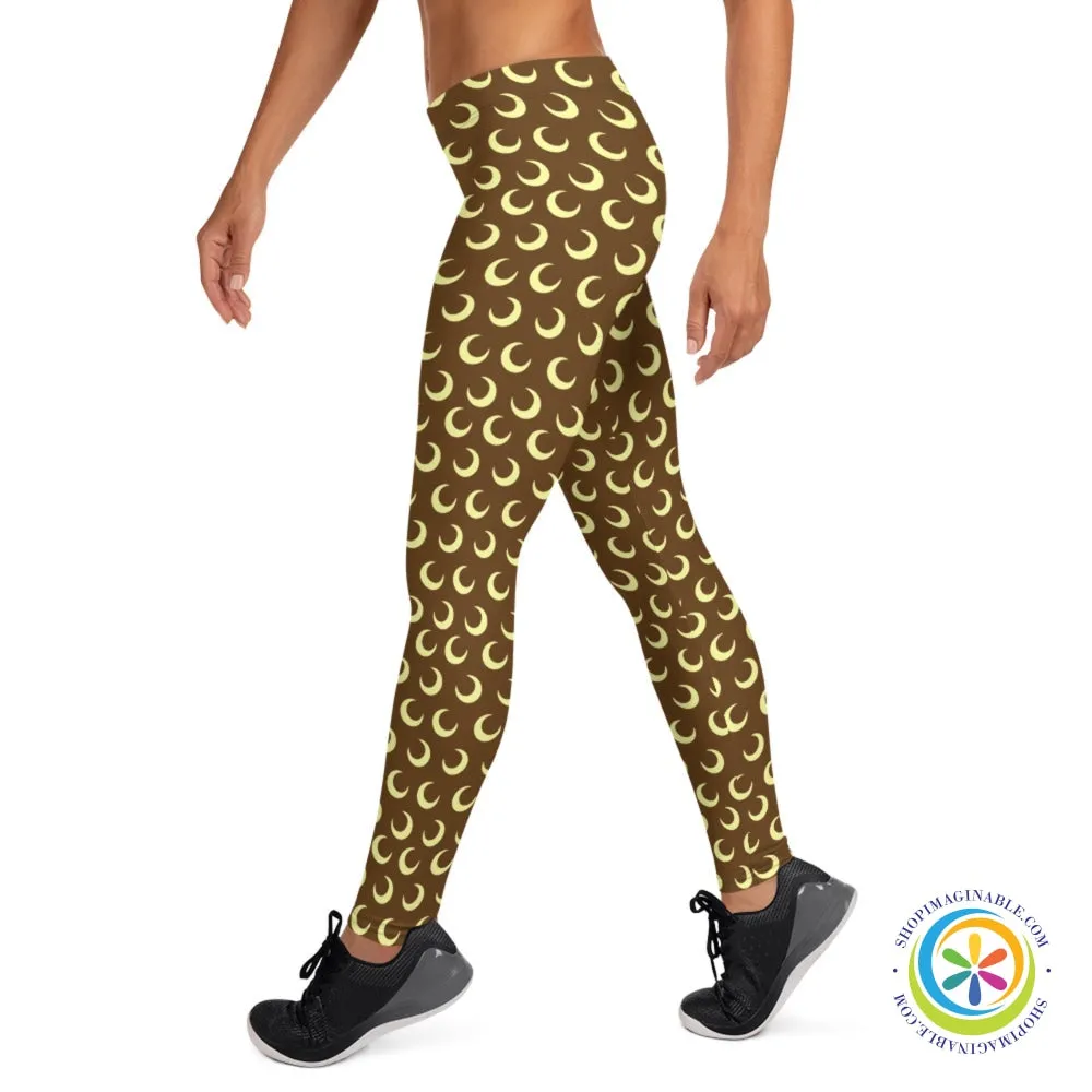 Crescent Moon Full Length Leggings