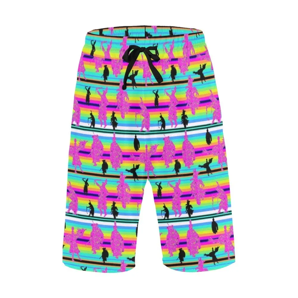 Dancers Sunset Contest Men's Casual Shorts