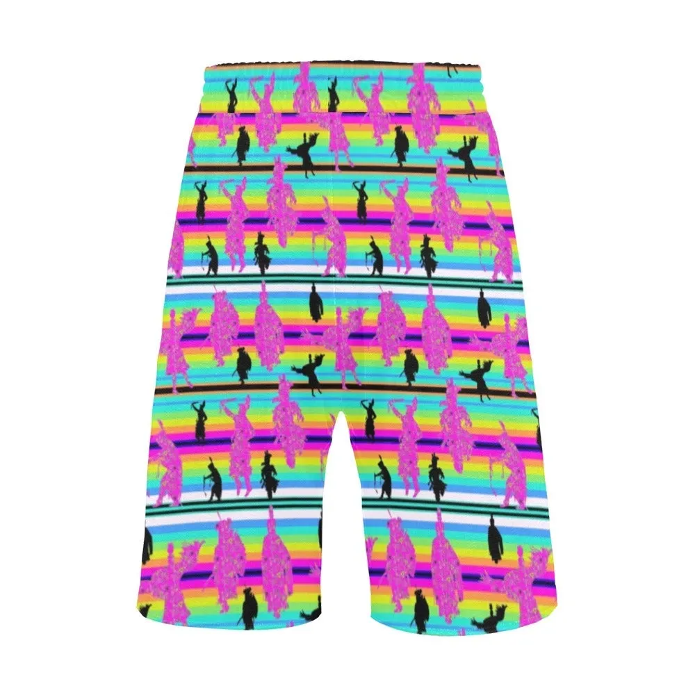 Dancers Sunset Contest Men's Casual Shorts