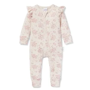 Emmy Floral Zip Romper