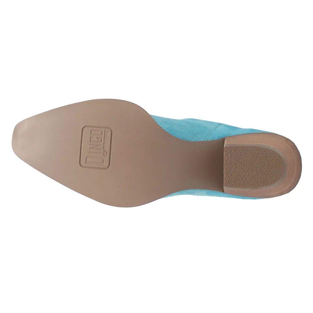 Fandango Fringe Snip Toe Pull On Cowboy Booties