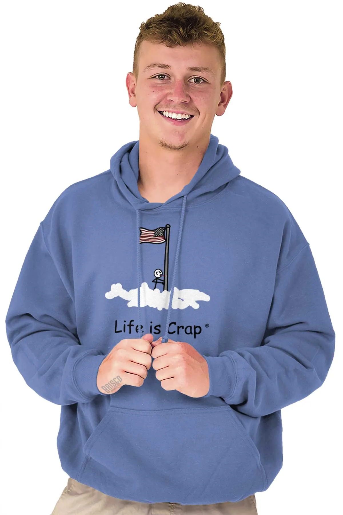 Flag Pole Tongue Hoodie