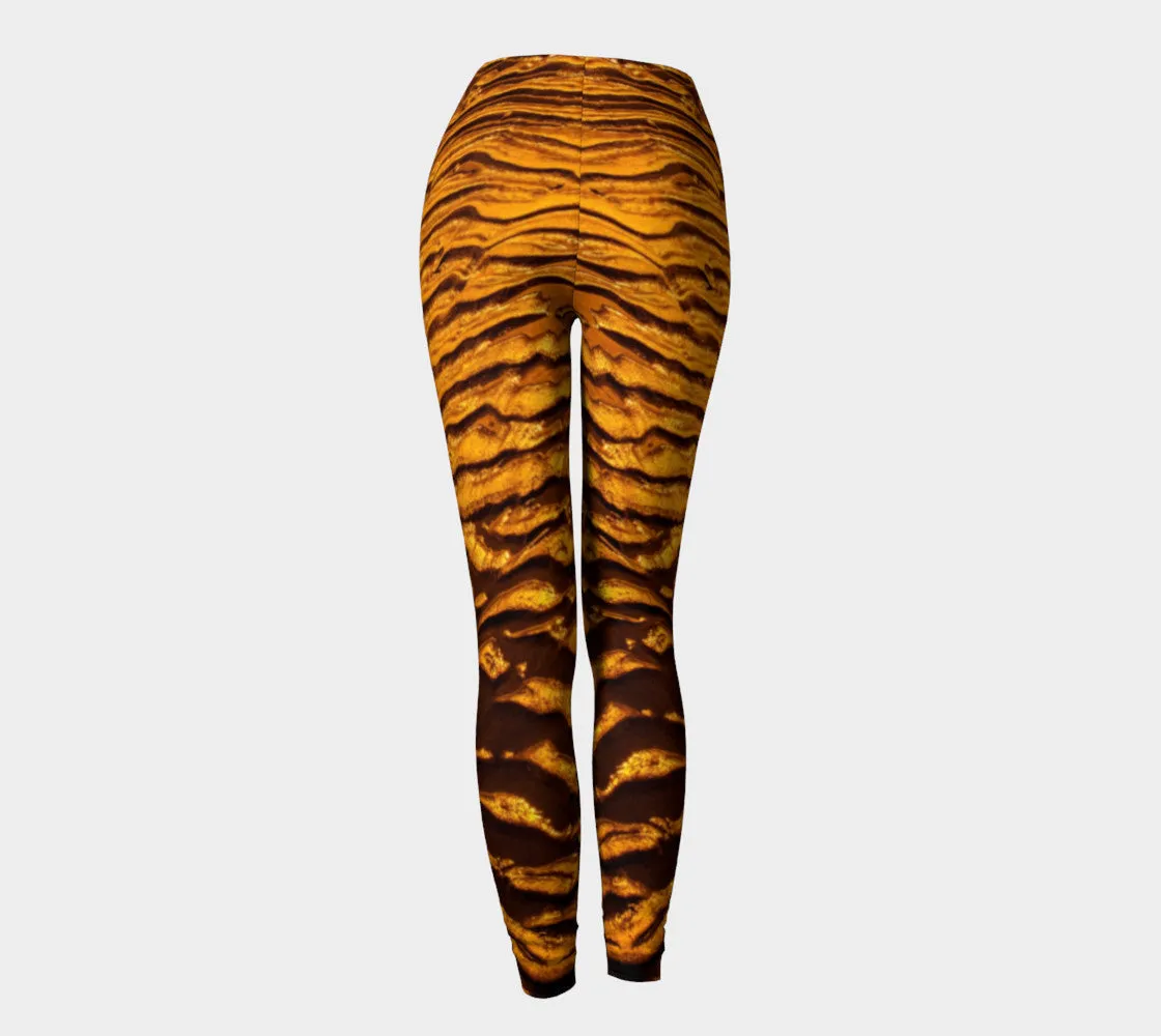Golden Sand Luxury Leggings