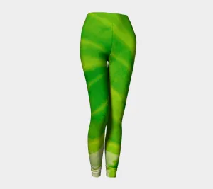Hosta Green Luxury Leggings