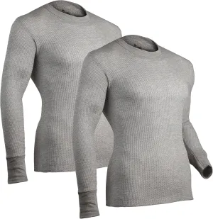 Indera Men's Traditional Waffle Thermal Underwear Long Sleeve Shirt