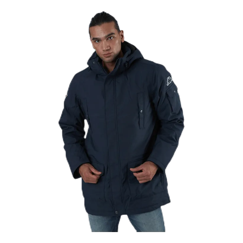 Jackson Winter Jacket Hood Blue