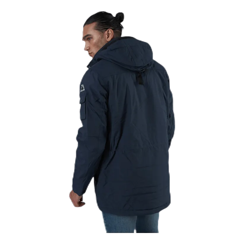 Jackson Winter Jacket Hood Blue