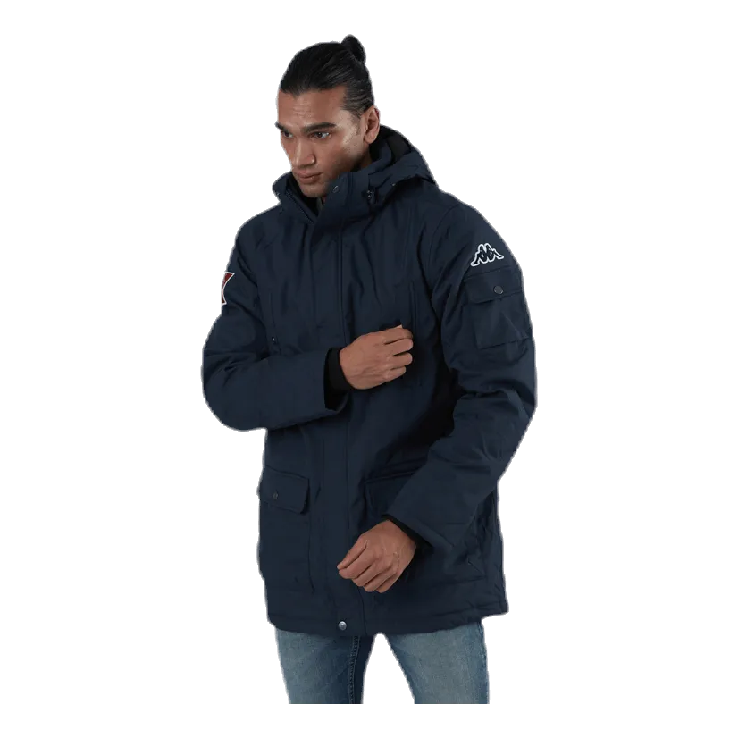 Jackson Winter Jacket Hood Blue