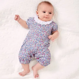 Jojo Maman Bebe Pretty Summer Ditsy Baby Romper