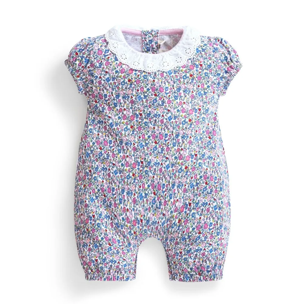 Jojo Maman Bebe Pretty Summer Ditsy Baby Romper