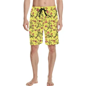 Key Lime Star Men's Casual Shorts