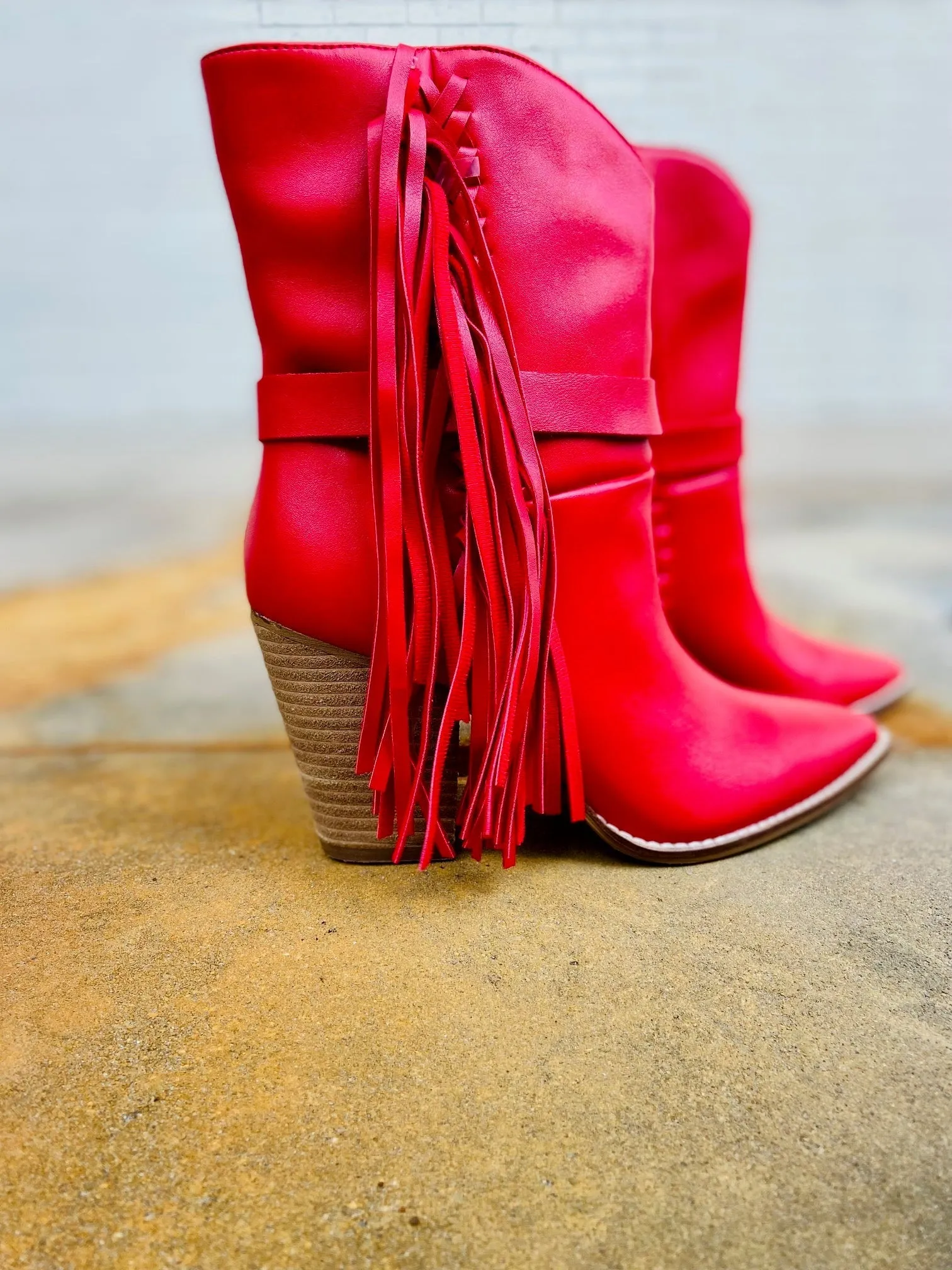 Lady In Red Boots*