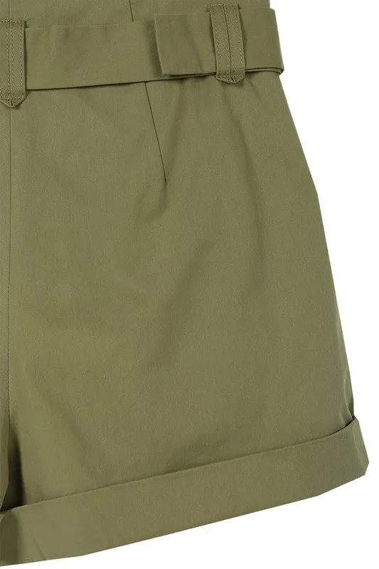 Lilou Belted Shorts
