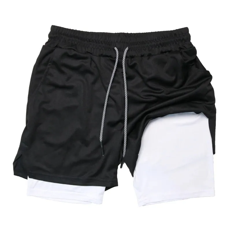 Men's Multi-Pocket Casual Fitness and Beach Shorts