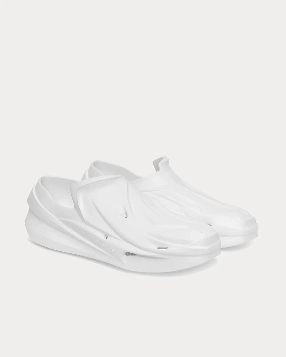Mono White Slip On Sneakers