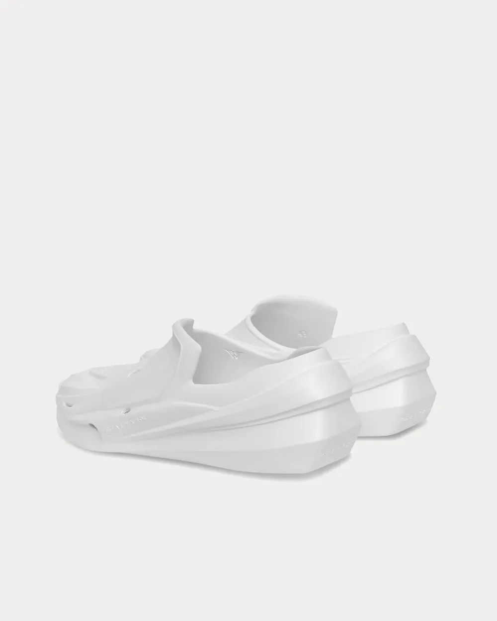 Mono White Slip On Sneakers