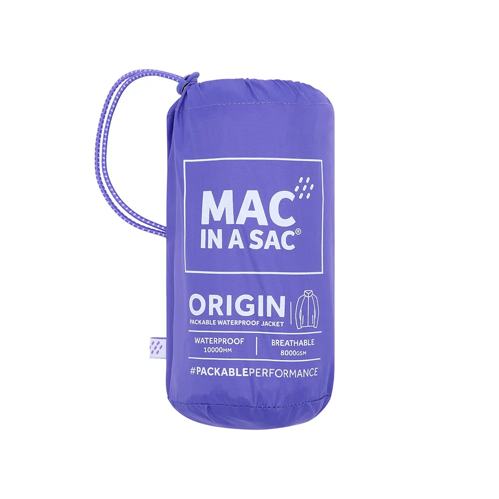 Origin Packable Waterproof Jacket - Ultraviolet