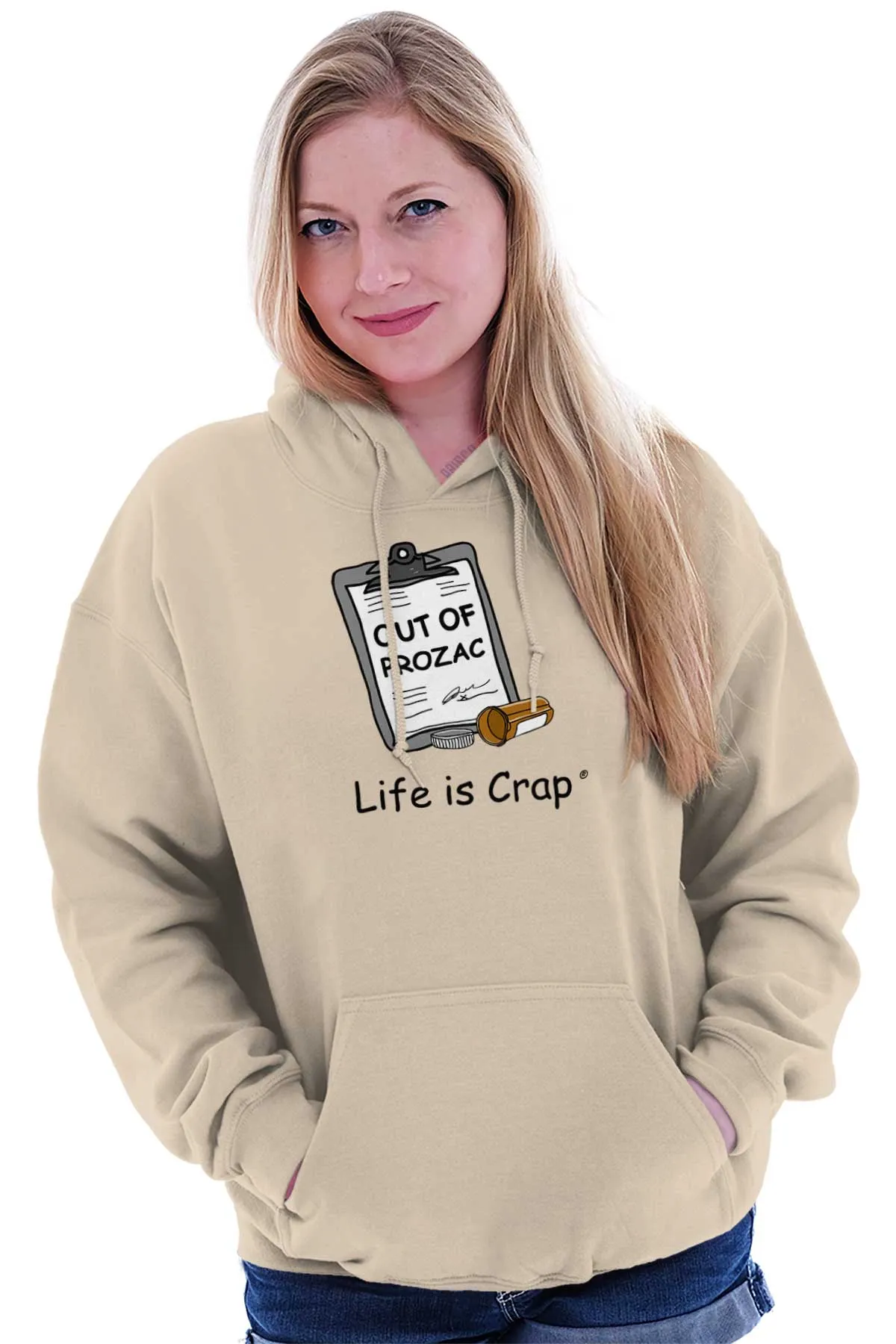 Out Of Prozac Hoodie