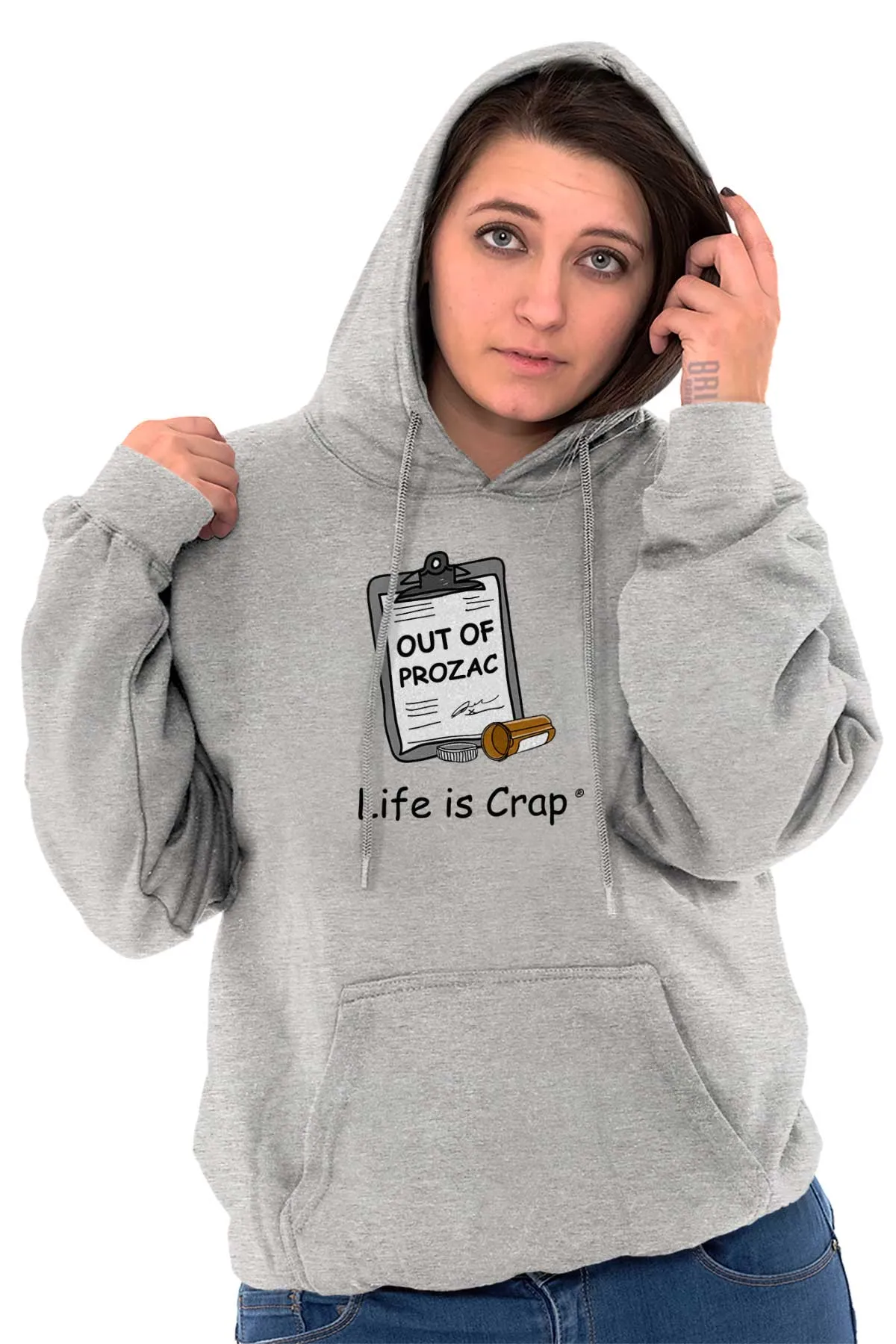 Out Of Prozac Hoodie