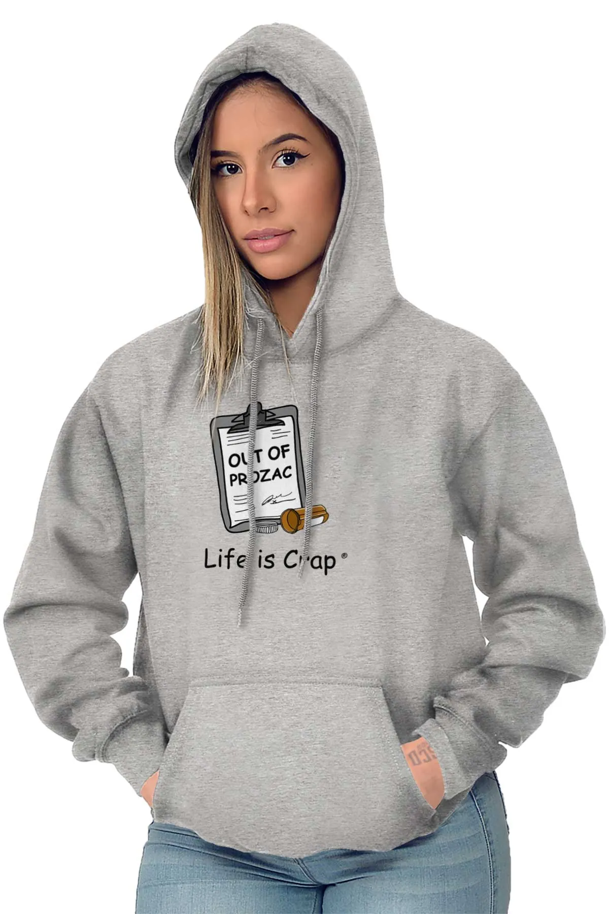 Out Of Prozac Hoodie