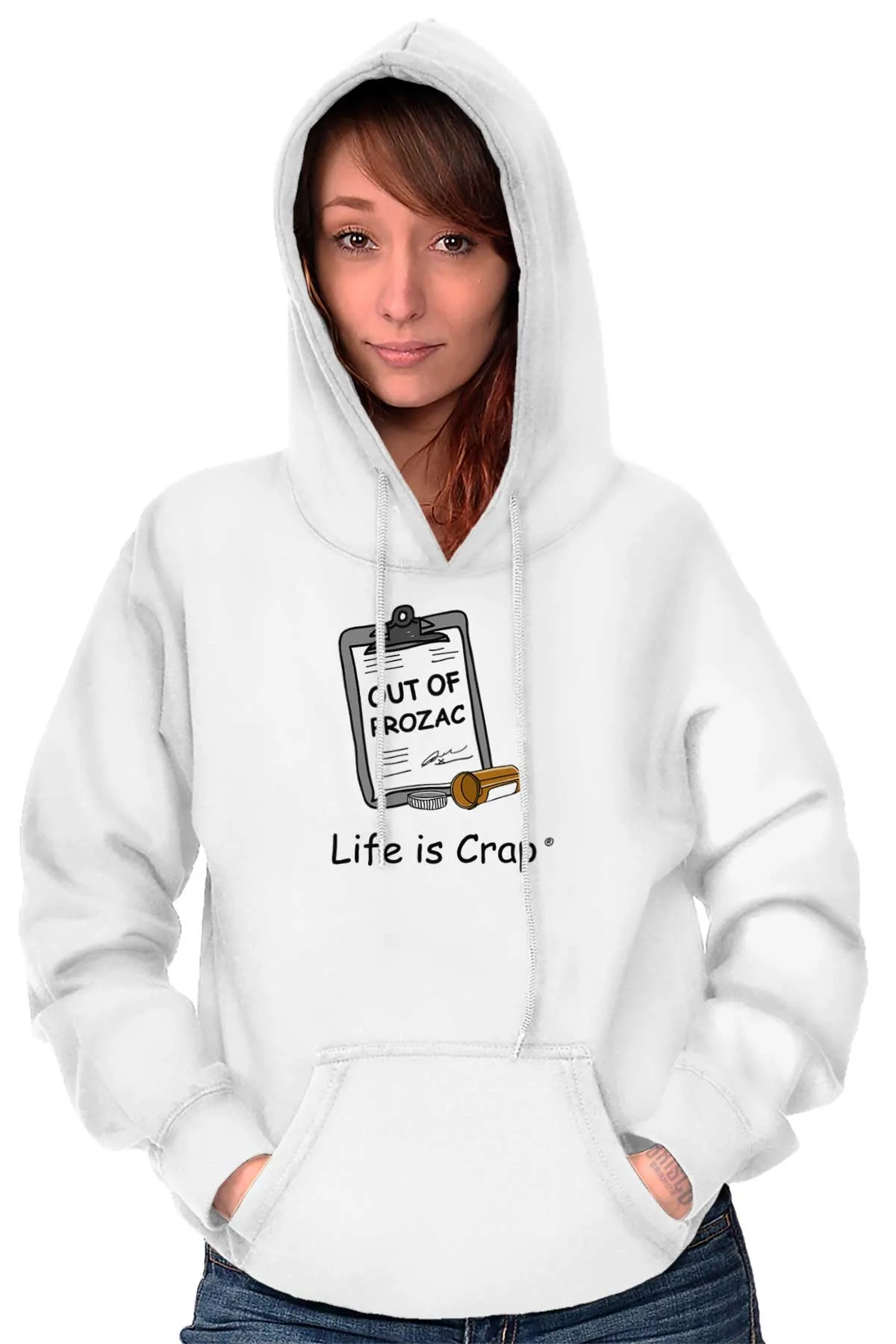 Out Of Prozac Hoodie
