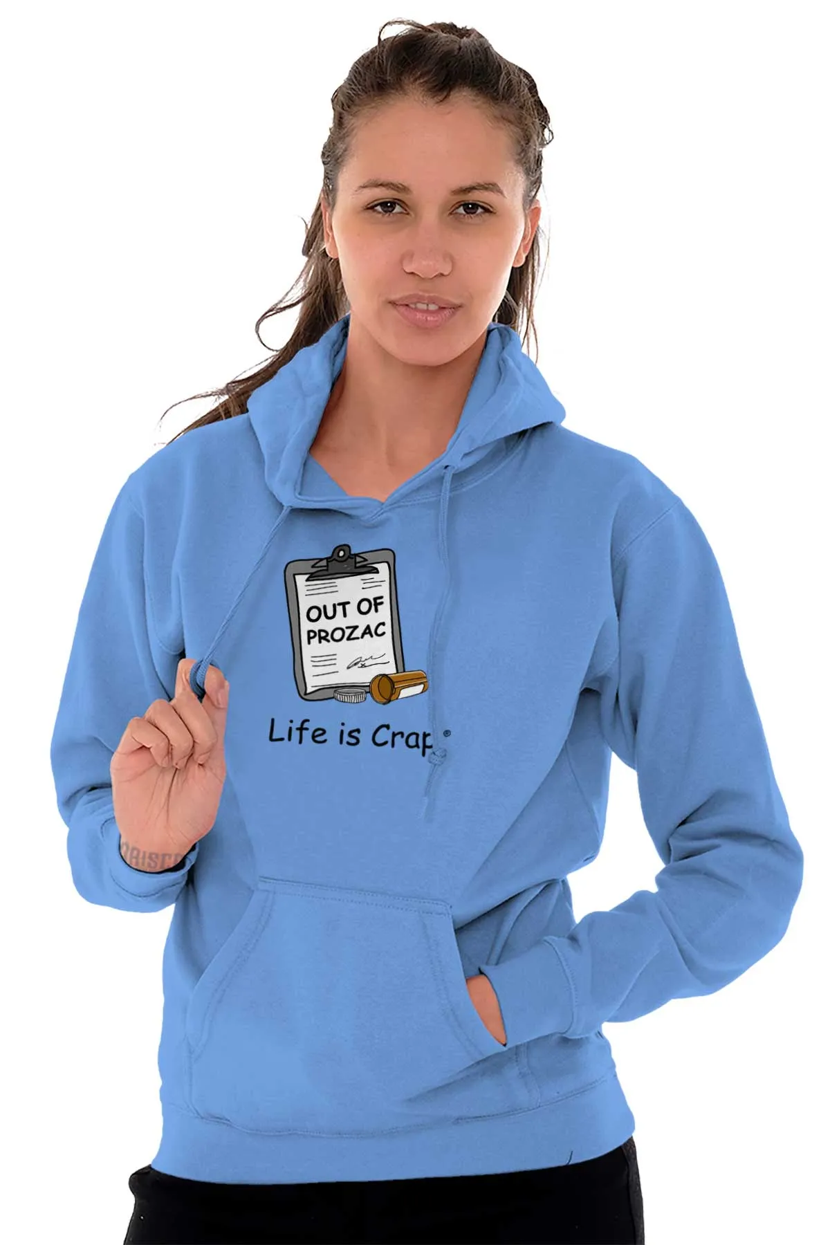 Out Of Prozac Hoodie