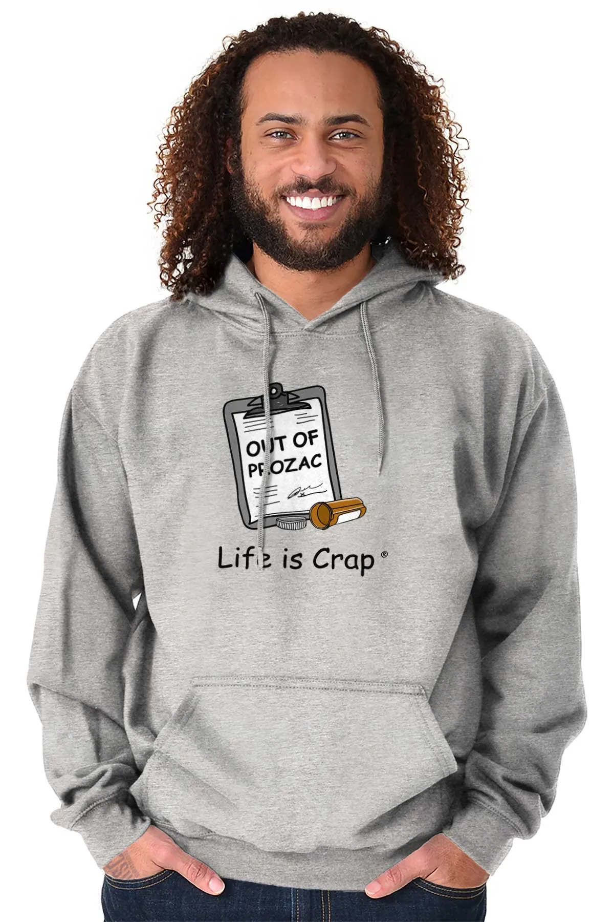 Out Of Prozac Hoodie