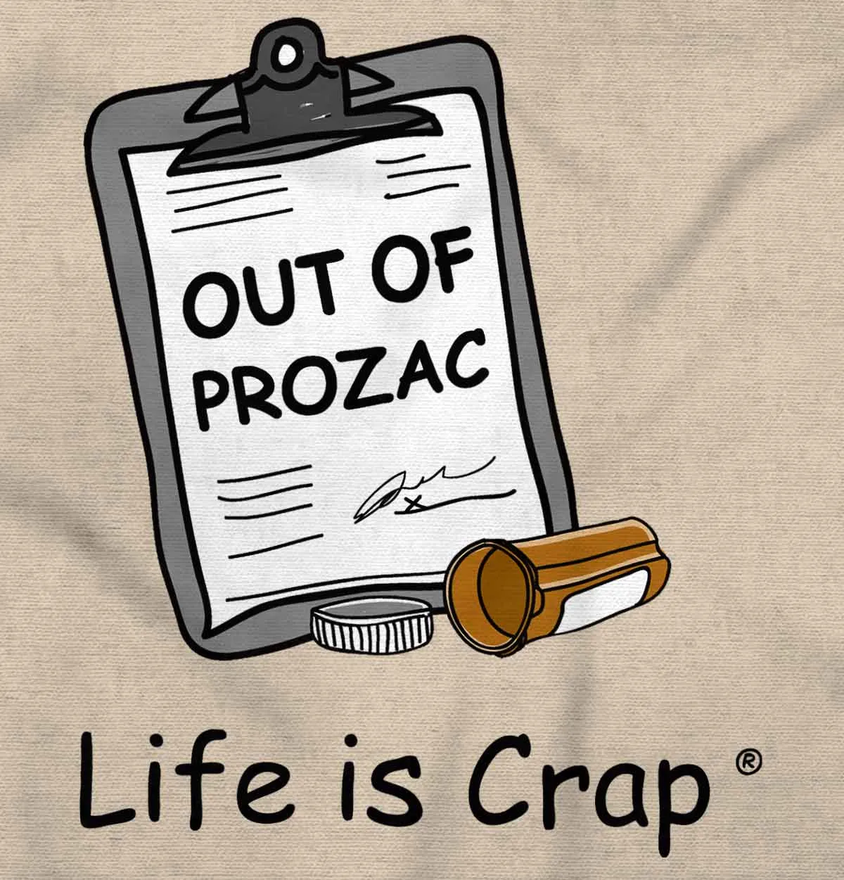 Out Of Prozac Hoodie