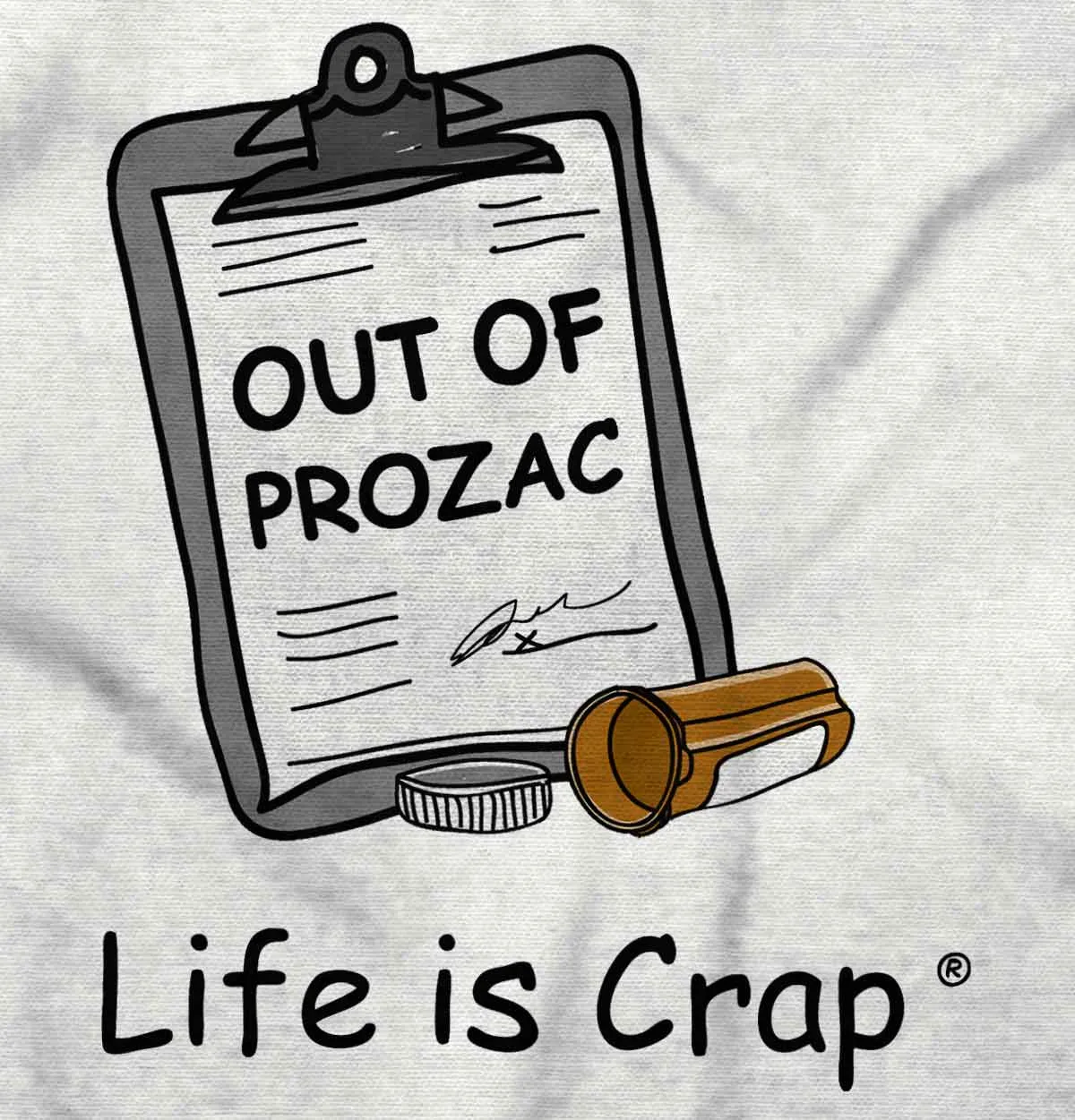 Out Of Prozac Hoodie