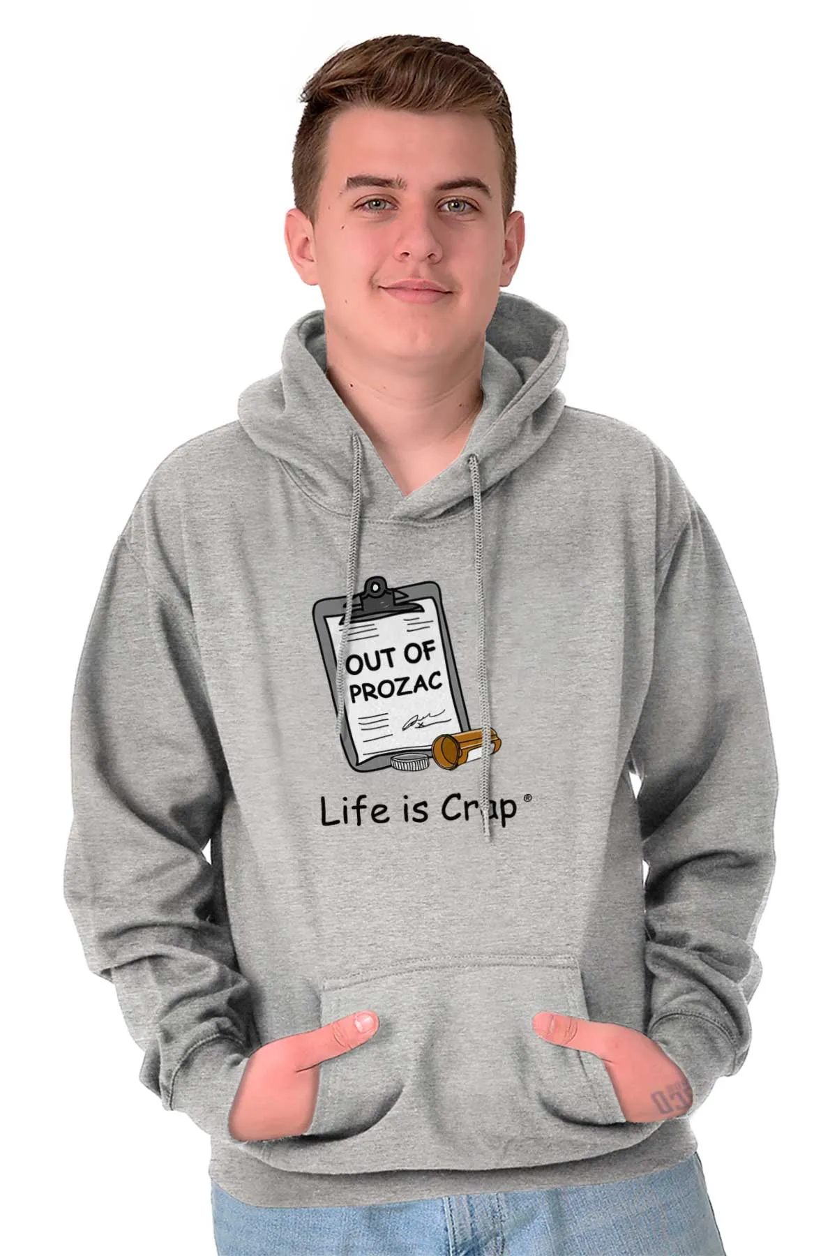 Out Of Prozac Hoodie