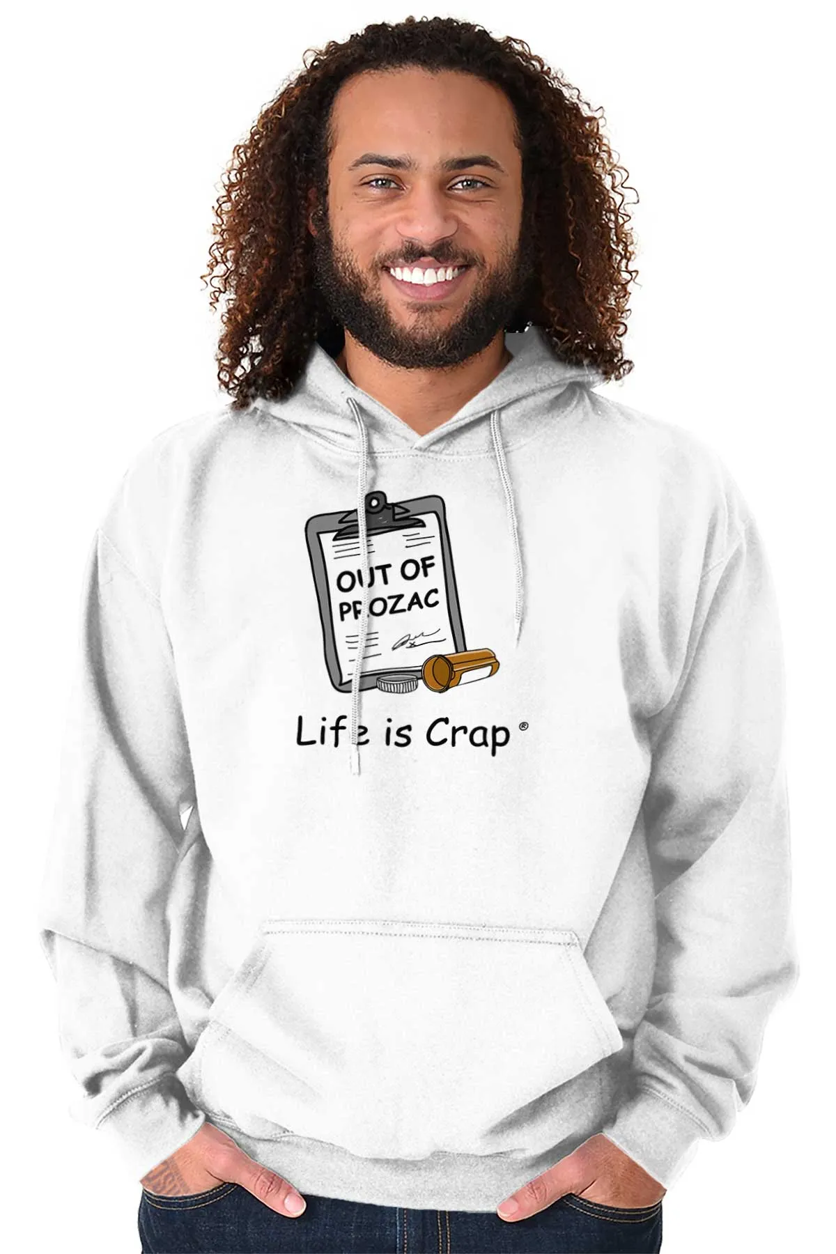 Out Of Prozac Hoodie