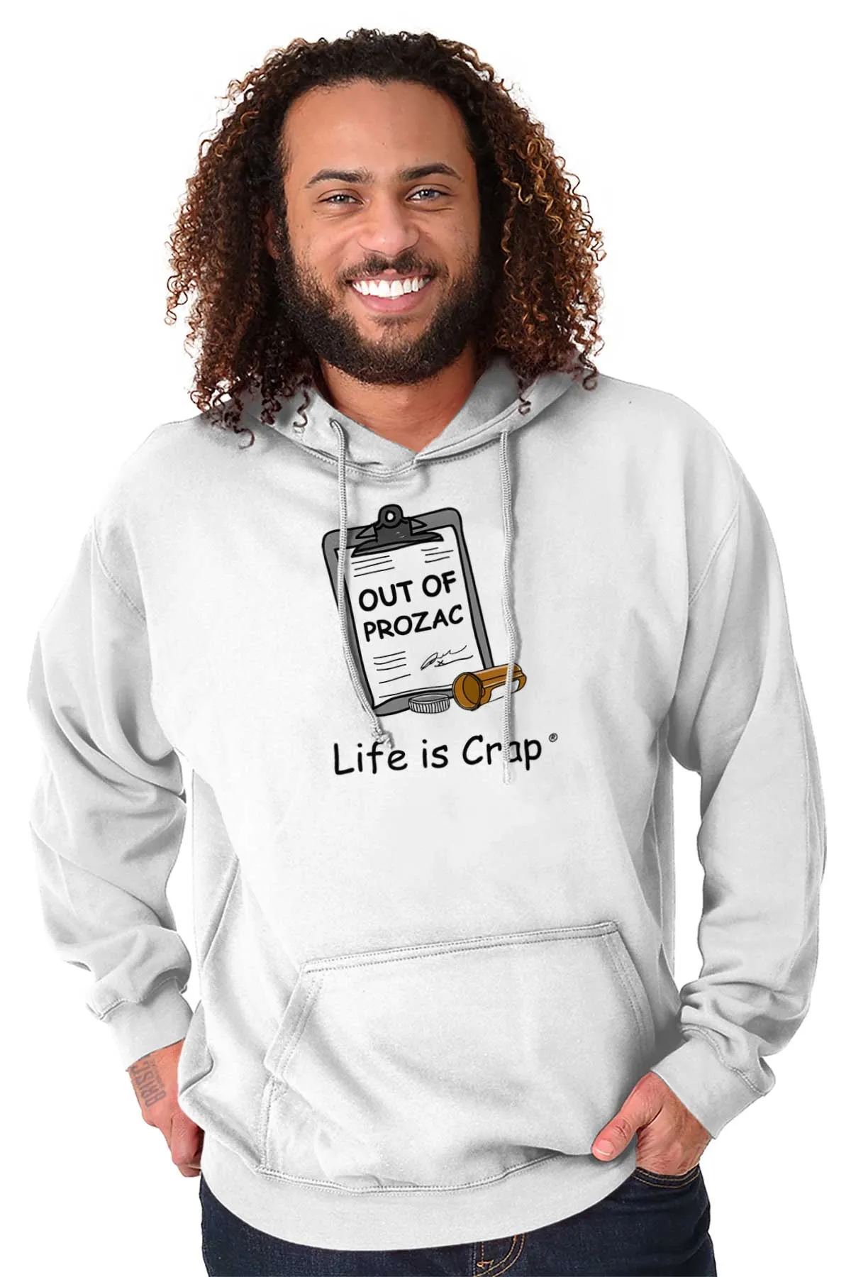 Out Of Prozac Hoodie
