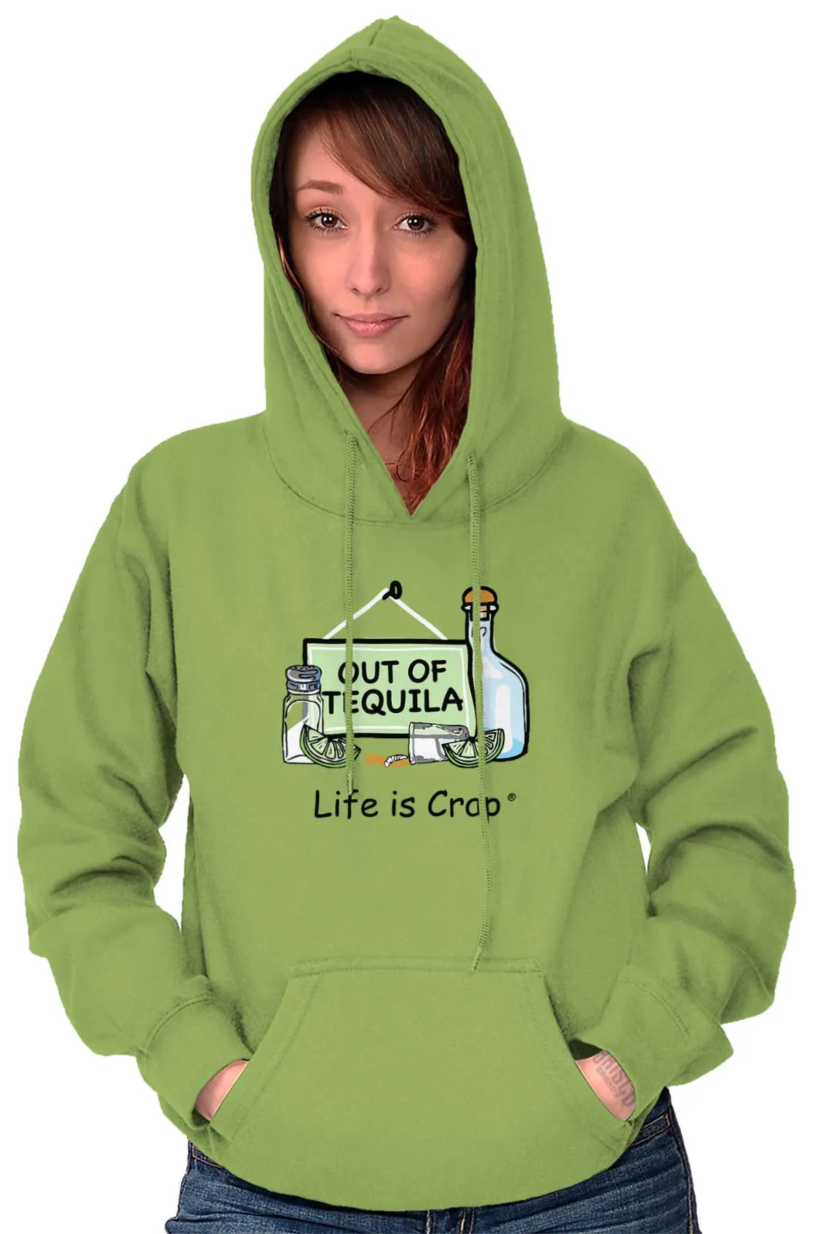 Out Of Tequila Salt And Limes Hoodie