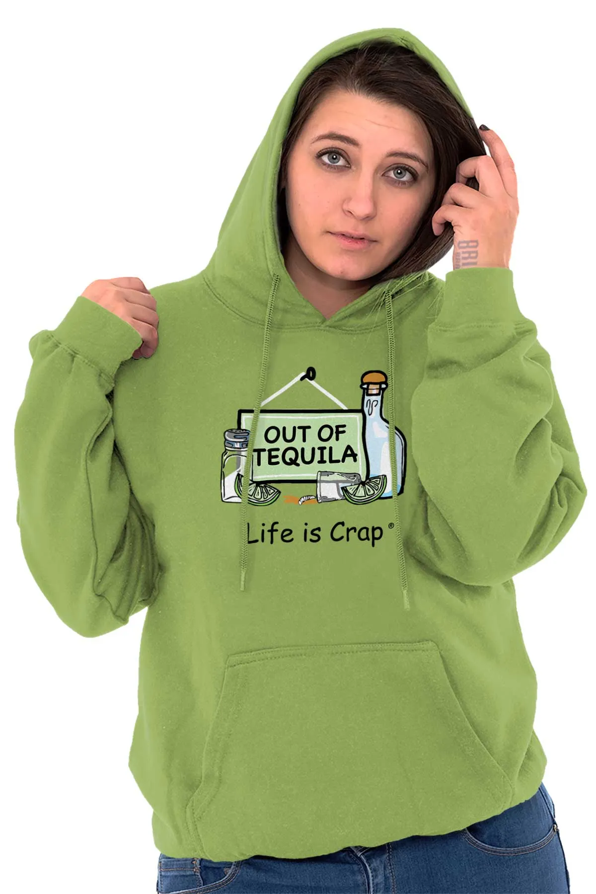 Out Of Tequila Salt And Limes Hoodie